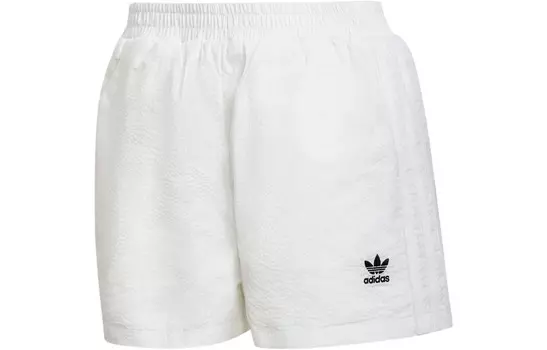 Шорты женские повседневные ADICOLOR POPLIN белые Adidas Originals