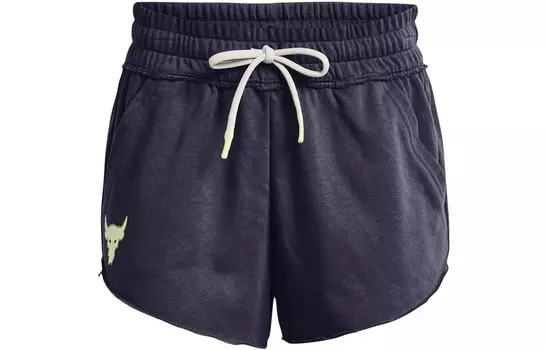 Шорты женские повседневные Project темно-синие Under Armour