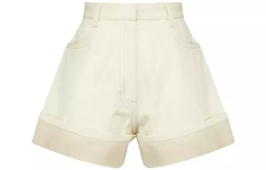 Шорты женские Prada джинсовые, бежевый