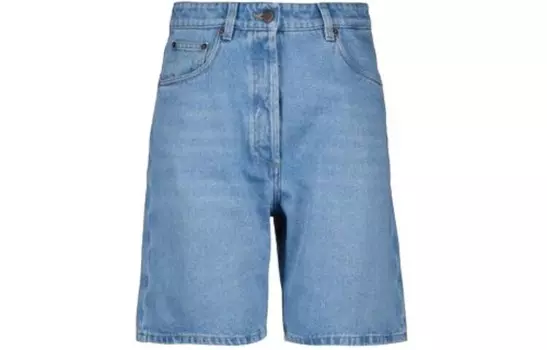 Шорты женские Prada джинсовые, светло-голубой
