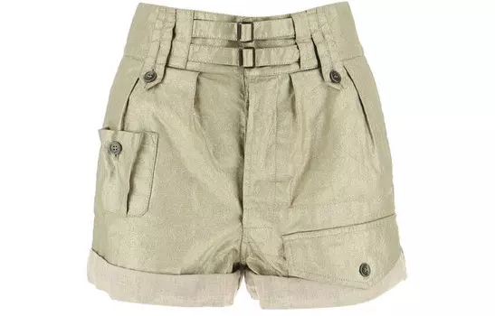 Шорты женские Saint Laurent, серый