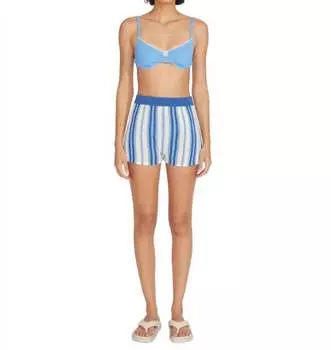Шорты женские Solid & Striped, цвет marina blue stripe