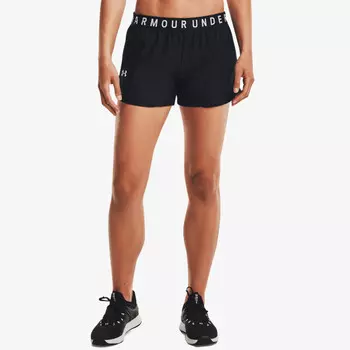 Шорты женские ua play up шорты 3.0 Under Armour, черный