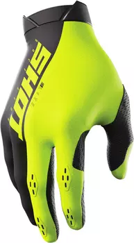 Перчатки Shot Lite с логотипом, желтый/черный