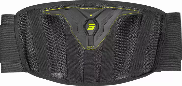Пояс Shot Optimal 2.0 защитный, черный/желтый