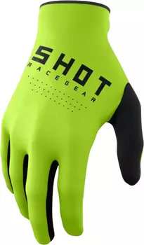 Перчатки Shot Raw для мотокросса, зеленый