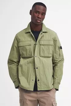 Шотландская нейлоновая верхняя рубашка Barbour International, зеленый