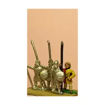 Шотландские легкие/средние копейщики с маленьким круглым щитом, Medieval Miniatures - Feudal & Early Medieval - Spanish (15mm)