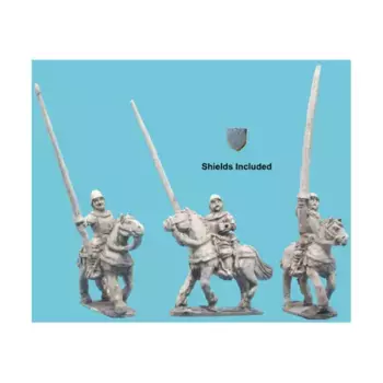 Шотландские рыцари - верхом, Hundred Years War - Crecy and Poitiers (15mm) (Old Glory)