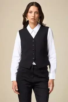 Шпиц жилет Oltre, черный