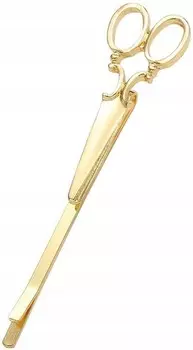 Шпилька, ножницы, золото, металлическая заколка Ecarla