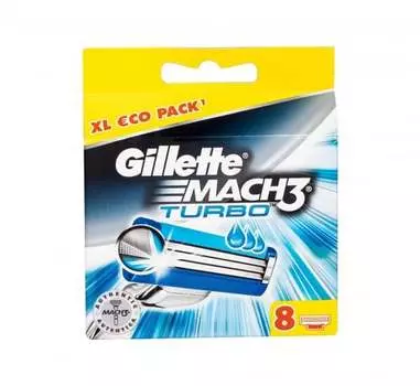 Шт. Gillette Mach3 Turbo 8