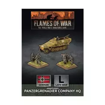 Штаб бронетанковой гренадерской роты, Flames of War - WWII - German - Box Sets & Miscellaneous (4th Edition)