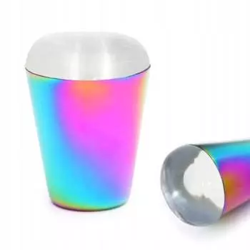 Штамп Радуга для французских марок Радуга, 3,8 см, AllePaznokcie