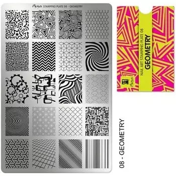 Штамповочная пластина 08 Геометрия Moyra