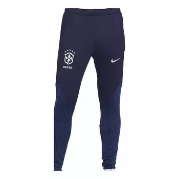 Штаны 2022 2023 brazil dri fit трикотажные футбольные штаны Nike, синий
