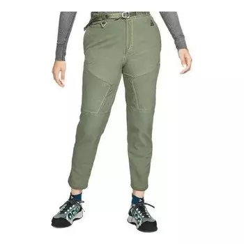 Штаны acg dry fit adv flyes trail pants Nike, зеленый