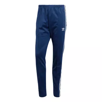 Штаны adicolor classics beckenbauer спортивные штаны азиатские размеры Adidas, индиго