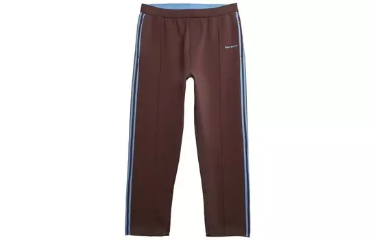 Штаны Adidas X Wales Bonner Knit Track Adidas Originals, коричневый