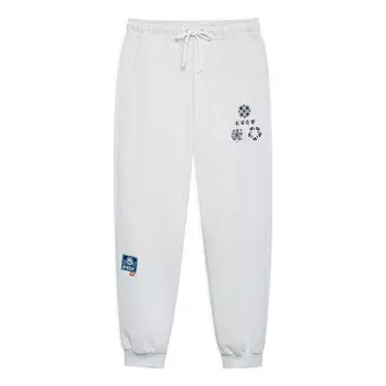 Штаны badfive changan boy графические джоггеры спортивные штаны Li-Ning, серый
