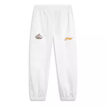 Штаны cba all star graphic joggers pants Li-Ning, белый