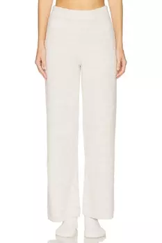 Штаны Cozychic Barefoot Dreams, heathered stone & cream