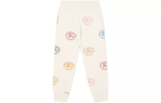 Штаны детские спортивные Burberry, светло-желтый