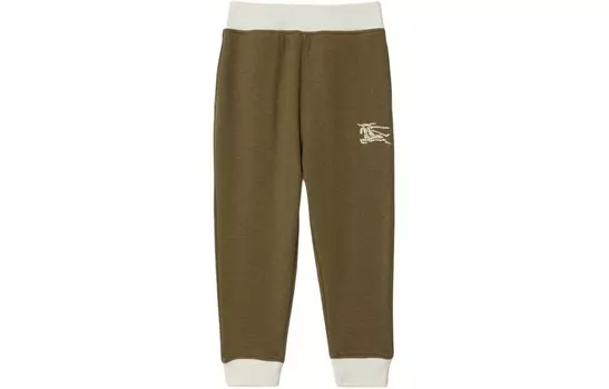 Штаны детские спортивные Burberry, зеленый