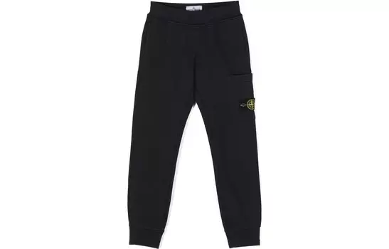 Штаны детские спортивные Stone Island, черный