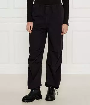 Штаны для бега Hugo Blue Hafisa Loose Fit, черный