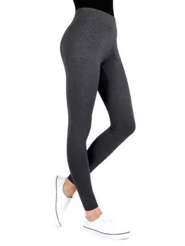 Штаны для Йоги Memoi из смесового хлопка, grey heaTher