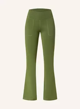 Штаны для йоги на весь день Mandala, зеленый