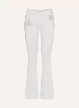 Штаны для отдыха из хлопкового джерси Skims, мультиколор