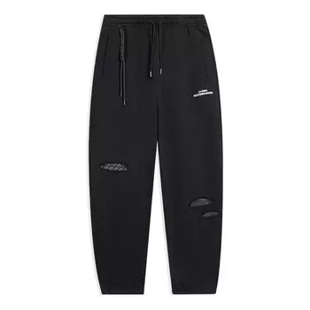 Штаны для скейтбординга с графикой Li-Ning, черный