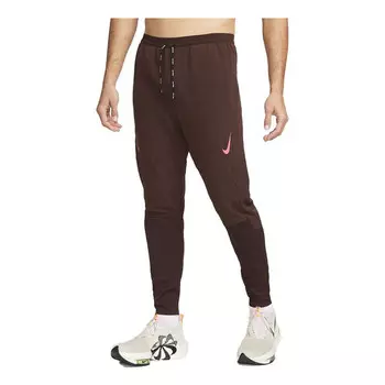 Штаны dri fit adv aeroswift racer беговые штаны Nike, коричневый