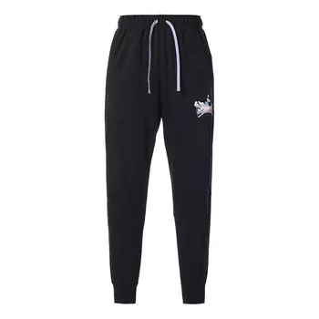 Штаны dri fit dongdan logo брюки Air Jordan, черный