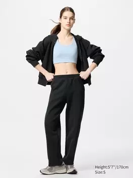 Штаны dry sweat Uniqlo, цвет 09 черный