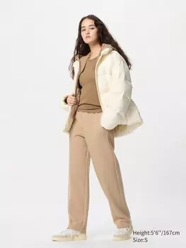 Штаны dry sweat Uniqlo, цвет 32 бежевый