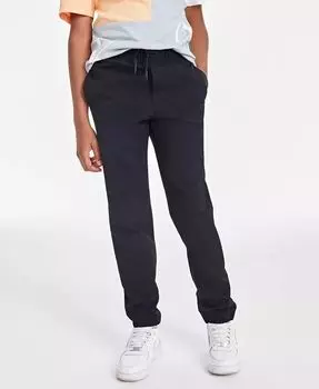 Штаны-джоггеры Calvin Klein Big Boys Stretch Comfort, черный