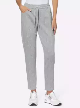 Штаны-джоггеры Heine, цвет Bleu-Wei-Gemustert