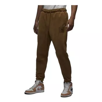 Штаны Essentials флисовые зимние штаны Air Jordan, коричневый