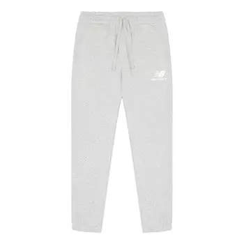 Штаны Essentials Stacked Logo спортивные штаны New Balance, серый