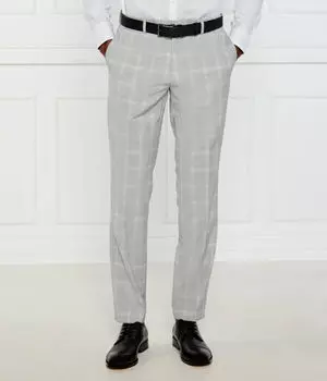 Штаны getlin232x Slim fit Hugo, серый