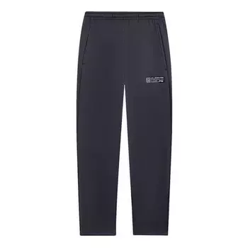 Штаны графические прямые спортивные штаны Li-Ning, серый