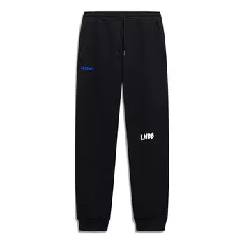 Штаны графические спортивные штаны Li-Ning, черный