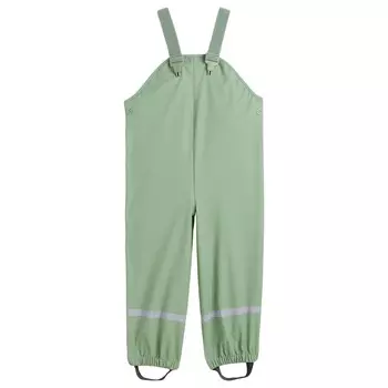 Штаны H&amp;M Rain with Suspenders, светло-зеленый