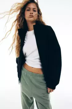 Штаны H&M, зеленый