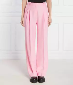 Штаны хавира Relaxed fit Hugo, розовый