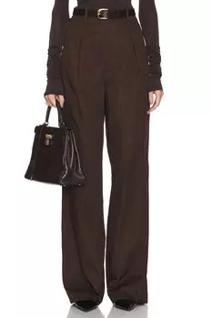 Штаны из бумажного пакета Helsa, коричневый