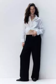 Штаны из джерси H&M, черный